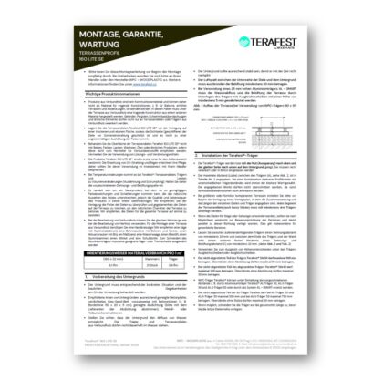 Titulka Montageanleitung 160 LITE SE