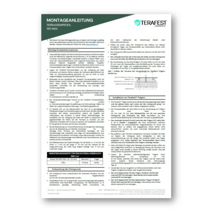 Titulka Montageanleitung 195 MAX